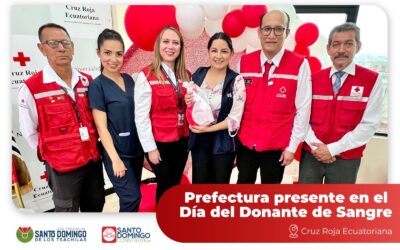 La Prefectura de Santo Domingo de los Tsáchilas, a través de su delegada, la In…