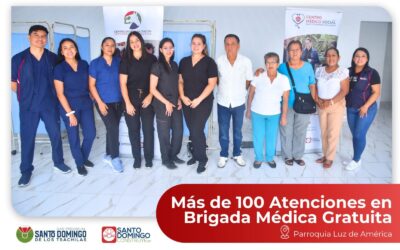 La Brigada Médica en la Parroquia Luz de América logró más de 100 atenciones en …