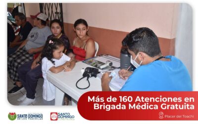 Más de 160 atenciones se brindaron en la Brigada Médica Gratuita en Placer del T…