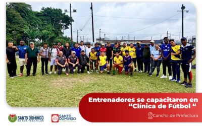 Gracias al Círculo de Escuelas de Fútbol del Ecuador, se realizó la capacitació…