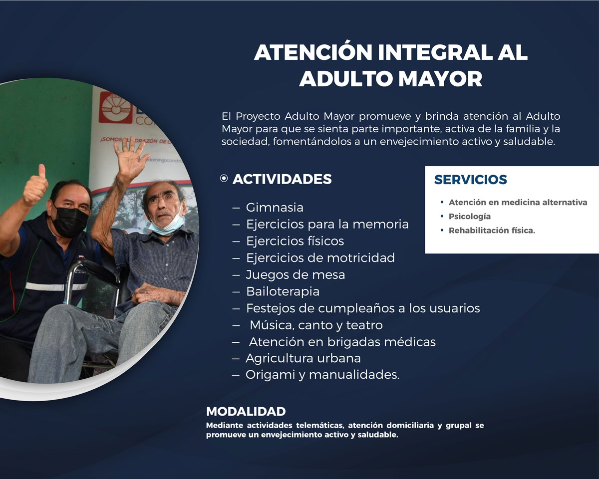 Atención Integral al Adulto Mayor