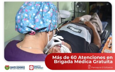Con más de 60 atenciones gratuitas, la Brigada Médica se llevó a cabo en la Par…