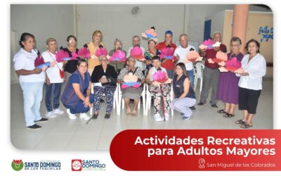 En San Miguel de los Colorados, los usuarios del Proyecto Adulto Mayor particip…
