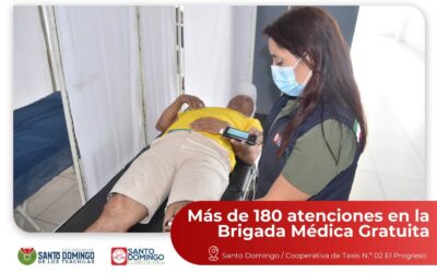 Más de 180 atenciones se brindaron en la Cooperativa de Taxis N.º 02 El Progres…