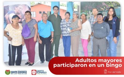 En Flor del Valle, los usuarios del proyecto Cuídame, Soy Adulto Mayor particip…