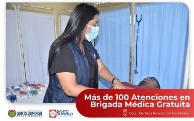 La Brigada Médica Gratuita llegó a la Cooperativa de Taxis Revolución Ciudadana…
