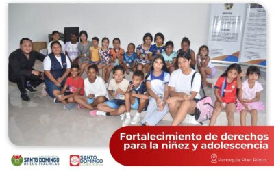 Con entusiasmo y muchas ganas de aprender, más de 20 niños, niñas y adolescente…