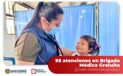 Con gran éxito se desarrolló la Brigada Médica Gratuita en Cristo Vive Bloque 1,…