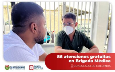 ¡La salud también fue parte de la celebración! 

La Brigada Médica Gratuita fue…