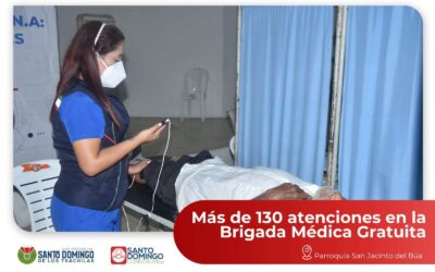 Más de 130 atenciones se brindaron en nuestra Brigada Médica Gratuita en la par…
