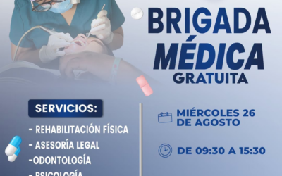 ¡Cuidar la salud es un acto de amor!
Te invitamos a la BRIGADA MÉDICA GRATUIT…