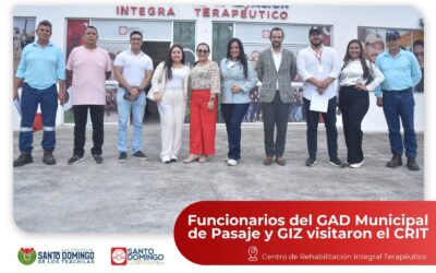 La agencia de cooperación internacional de Alemania (GIZ), junto a funcionarios…