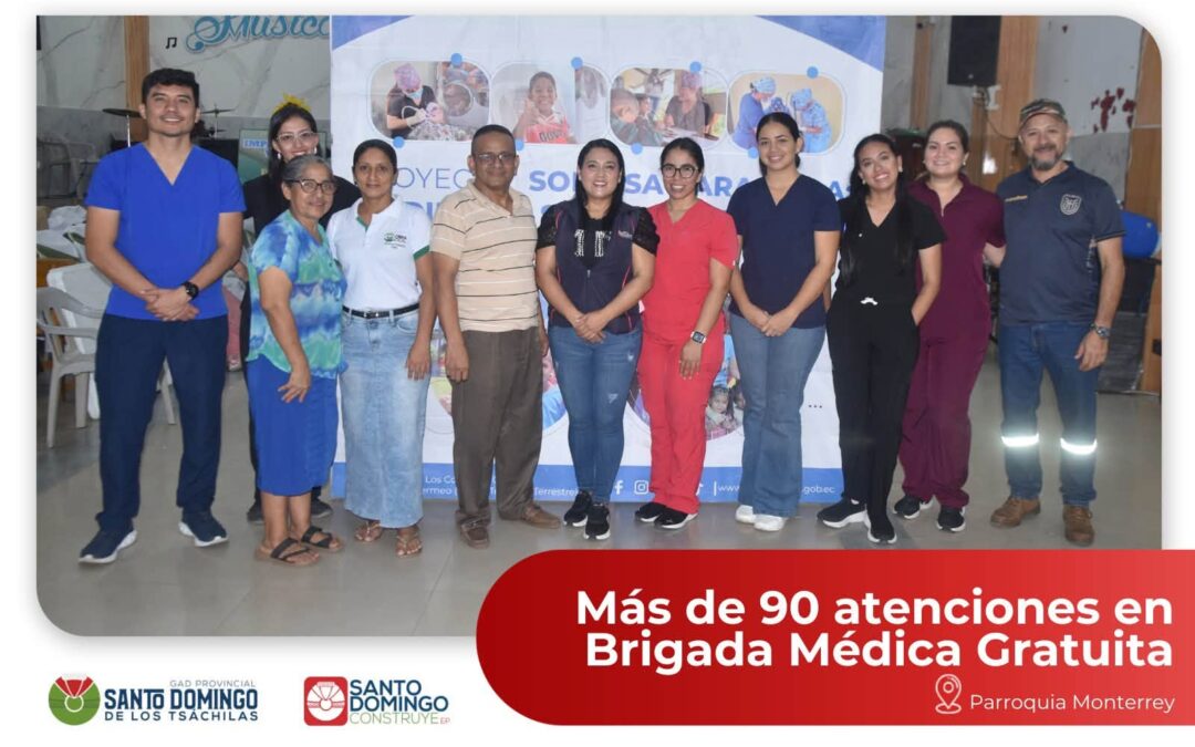 En la parroquia Monterrey se llevó a cabo una Brigada Médica Gratuita en la Igl…