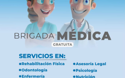 Este viernes 28 de agosto, te invitamos a ser parte de nuestra Brigada Médica G…
