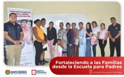 Seguimos concientizando a las familias de Santo Domingo de los Tsáchilas a travé…
