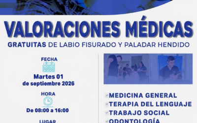 ¡Una sonrisa puede cambiar una vida!
Invitamos a las personas con labio fisur…