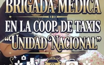 La Brigada Médica Gratuita llegó a la Cooperativa de Taxis “Unidad Nacional”, d…