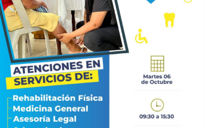 Este martes 6 de octubre, te invitamos a nuestra Brigada M\u00e9dica Gratuita en…