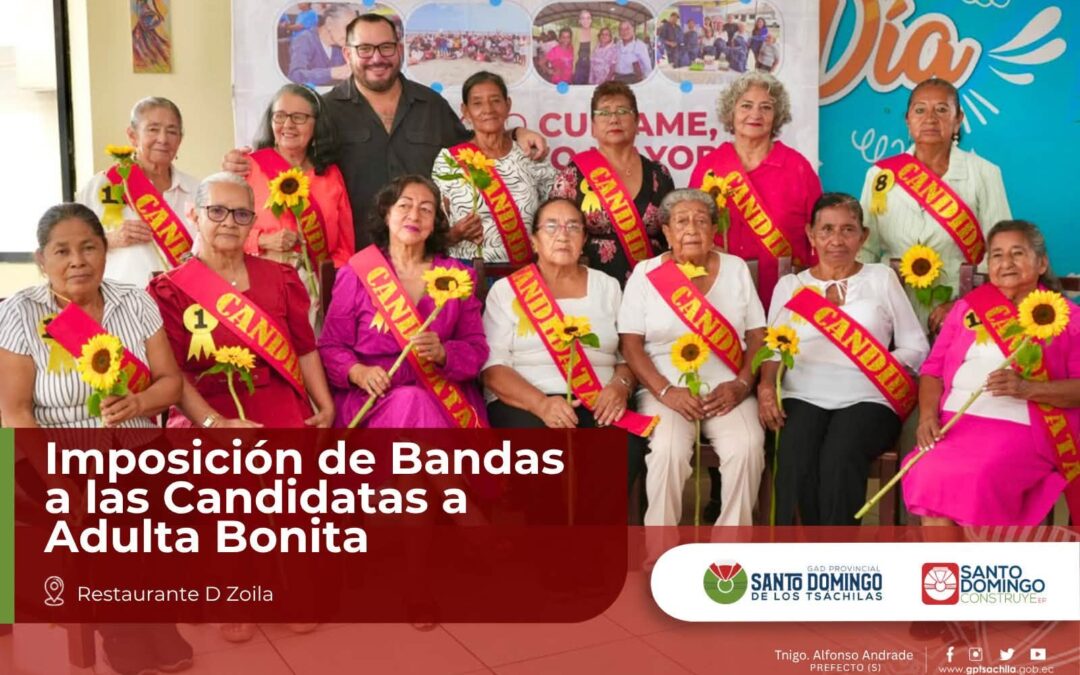 Con un emotivo evento, se realizó la imposición de bandas a las candidatas que f…