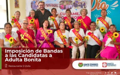 Con un emotivo evento, se realizó la imposición de bandas a las candidatas que f…
