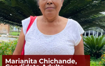 Marianita Soa Chichande Jama, de 66 años, fue elegida como candidata para repre…