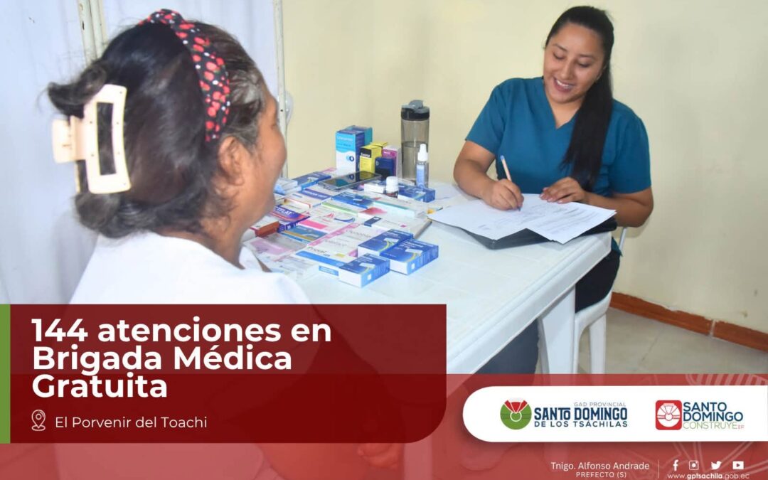 ¡La salud y el bienestar llegan a más comunidades! En El Porvenir del Toachi, n…