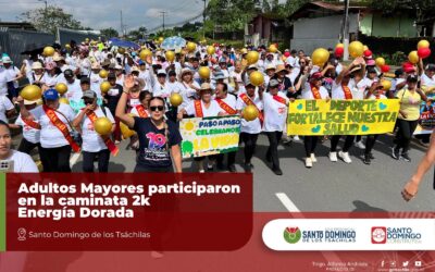 ¡Una mañana llena de alegría, energía y vitalidad!  

Nuestros adultos mayores …