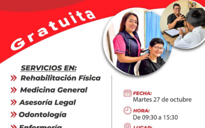 Este martes 27 de octubre, te esperamos en la Brigada Médica Gratuita en San Vi…