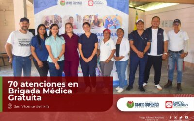 Nuestra Brigada Médica Gratuita llegó a San Vicente del Nila con servicios de M…